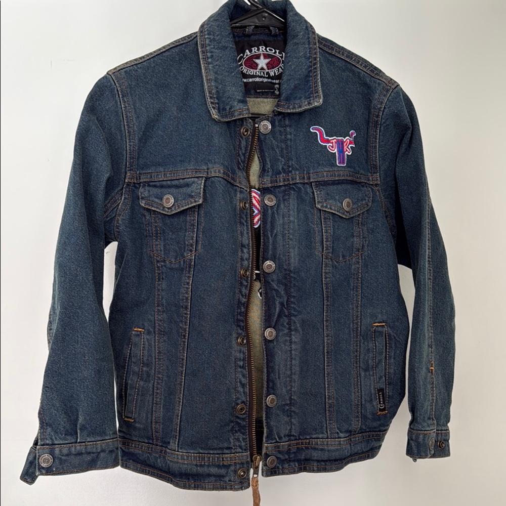 Jackson Hole Rodeo Denim Jean Jacket - Blue